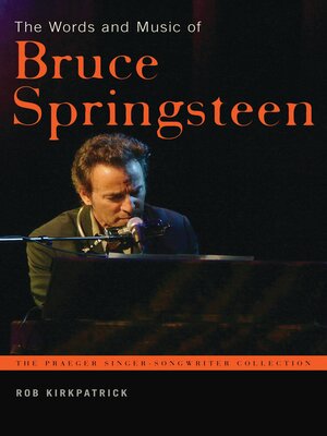 cover image of The Words and Music of Bruce Springsteen